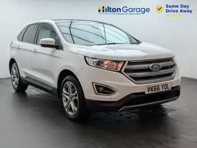Used Ford Edge Titanium 180 HP (132 kW) 2016 White SUV