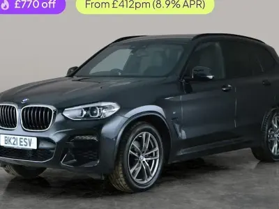 Begagnad BMW X3 M Sport 190 HK (139 kW) 2021 Grå SUV