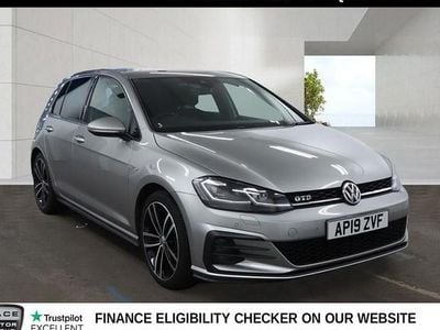 Used VW Golf VII GTD 184 HP (135 kW) 2019 Silver Hatchback