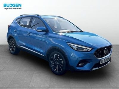 Used MG ZS Exclusive 106 HP (77 kW) 2022 Blue SUV
