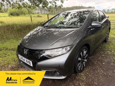 Used Honda Civic SR 142 HP (104 kW) 2014 Grey Hatchback