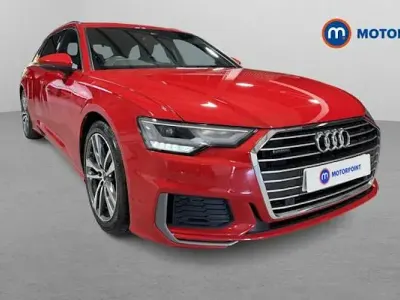 Used Audi A6 S-Line 299 HP (219 kW) 2022 Red Estate