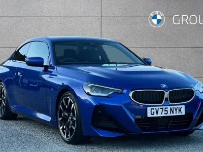 Second-hand BMW 220 M Sport 181 CP (133 kW) 2025 Albastru Coupe
