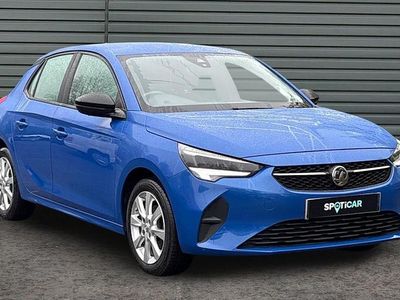 Used Vauxhall Corsa Design Edition 75 HP (55 kW) 2022 Blue Hatchback