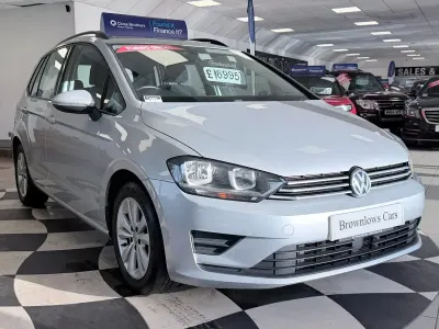 Used VW Golf Sportsvan SE 150 HP (110 kW) 2017 Silver MPV