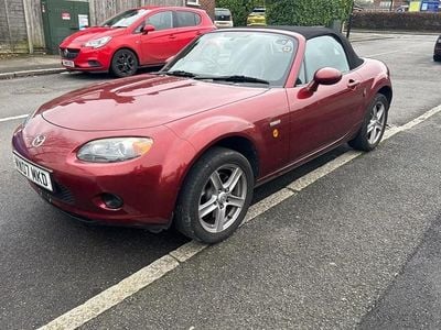Used Mazda MX5 126 HP (92 kW) 2007 Red Cabriolet