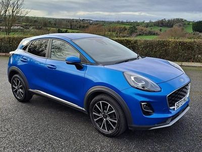 Used Ford Puma Titanium 2023 Blue Hatchback