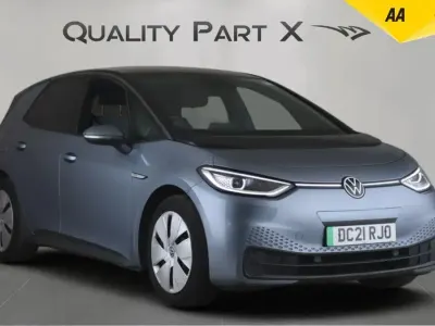 Used VW ID.3 Pro Performance 150 kW (204 HP) 2021 Blue Hatchback