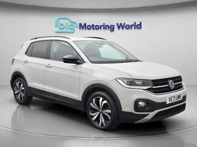 Used VW T-Cross Black Edition 110 HP (80 kW) 2022 Grey SUV