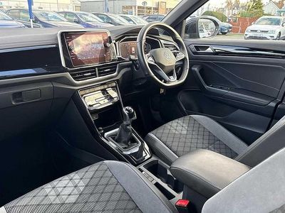 Black Used 2022 VW T-Roc R-line SUV | £21,995 (Fair price)