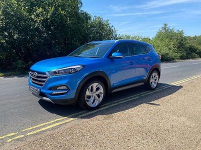 Used Hyundai Tucson Edition 141 HP (103 kW) 2018 Blue SUV