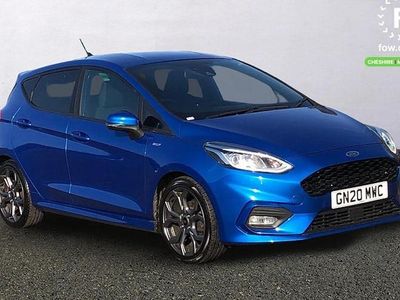 Used Ford Fiesta ST-Line 101 HP (74 kW) 2019 Blue Hatchback