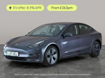 Grey Used 2021 Tesla Model 3 Long Range AWD Sedan | £20,613 (Fair price)