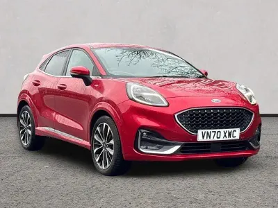Używany Ford Puma ST-Line 125 KM (91 kW) 2020 Czerwony SUV