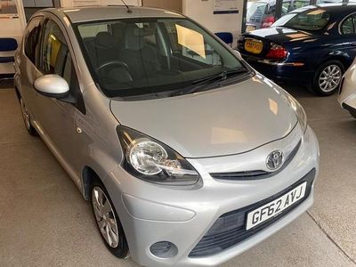 Used Toyota Aygo 68 HP (50 kW) 2012 Silver Hatchback