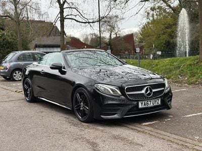Used Mercedes E220 AMG Line Premium 2018 Black Cabriolet