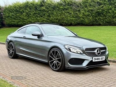 Grey Used 2016 Mercedes C250 AMG Line Premium Plus Coupe | £14,895 (A bit pricey)