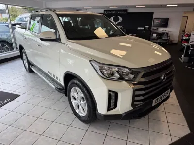 New KGM Musso 202 HP (148 kW) 2026 White Pickup