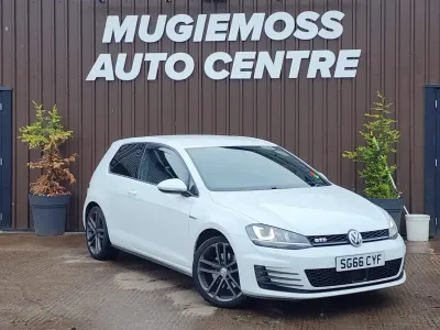Used VW Golf VII GTD 181 HP (133 kW) 2016 White Hatchback