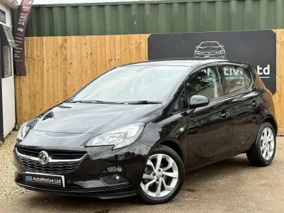 Used Vauxhall Corsa 75 HP (55 kW) 2017 Black Hatchback