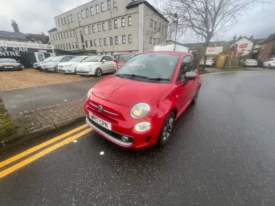 Used Fiat 500 S 69 HP (50 kW) 2017 Red Hatchback