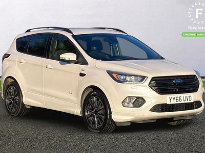 White Used 2017 Ford Kuga ST-Line SUV | £11,599 (Fair price)