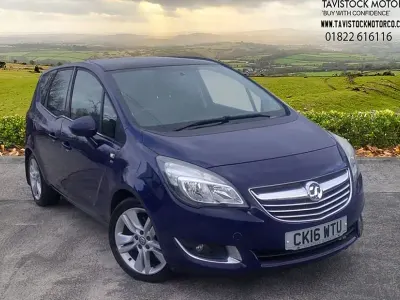 Used Vauxhall Meriva 140 HP (102 kW) 2016 Blue MPV
