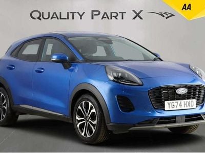 Begagnad Ford Puma Titanium 125 HK (91 kW) 2024 Blå SUV