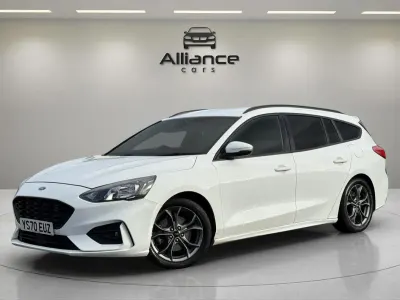 Used Ford Focus ST-Line 150 HP (110 kW) 2021 White Estate