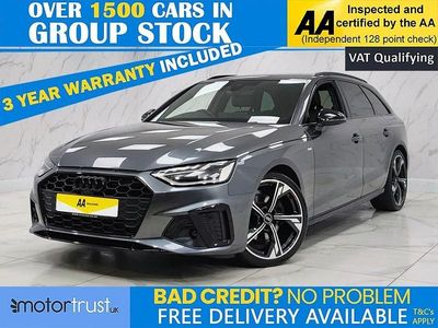 Used Audi A4 Black Edition 150 HP (110 kW) 2022 Grey Estate