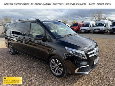 Used Mercedes V300 2020 Black MPV