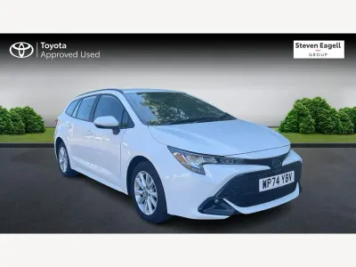 Used Toyota Corolla 196 HP (144 kW) 2025 White Estate