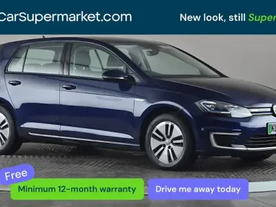 Usado VW e-Golf 99 kW (135 CV) 2019 Azul Utilitario