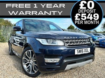 used Land Rover Range Rover Sport 3.0 SD V6 HSE Auto 4WD Euro 6