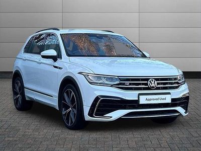 White Used 2023 VW Tiguan R-line SUV | £27,990 (Fair price)