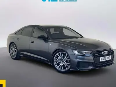 Used Audi A6 Black Edition 245 HP (180 kW) 2020 Grey Sedan
