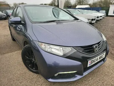Używany Honda Civic SE Plus 120 KM (88 kW) 2014 Niebieski Hatchback