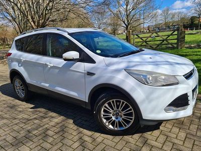 Used Ford Kuga Titanium 140 HP (102 kW) 2014 White SUV