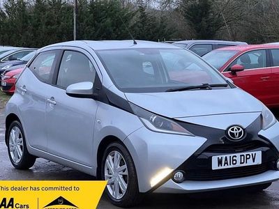 Used Toyota Aygo x-press 68 HP (50 kW) 2016 Silver Hatchback
