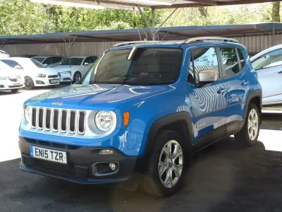 Begagnad Jeep Renegade Limited 140 HK (102 kW) 2015 Blå SUV