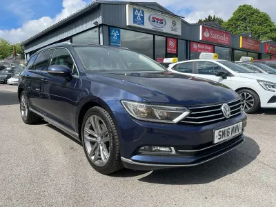 Used VW Passat GT 190 HP (139 kW) 2016 Blue Estate