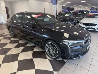 Used BMW 530e M Sport 2018 Black Sedan