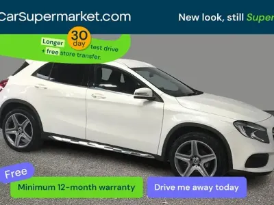 Usado Mercedes GLA200 AMG line 136 HP (100 kW) 2017 Branco SUV