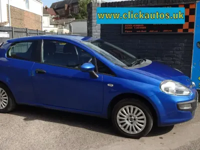 Used Fiat Punto Evo Active 69 HP (50 kW) 2011 Blue Hatchback