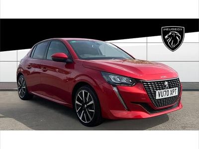 Used Peugeot 208 Allure Premium 101 HP (74 kW) 2020 Red Hatchback