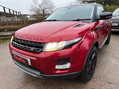 Used Land Rover Range Rover evoque Pure 190 HP (139 kW) 2013 Red Coupe