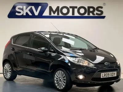 Used Ford Fiesta Titanium 96 HP (70 kW) 2009 Black Hatchback