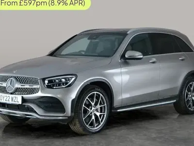 Begagnad Mercedes GLC300 AMG Line Premium 245 HK (180 kW) 2022 Silver Kombi