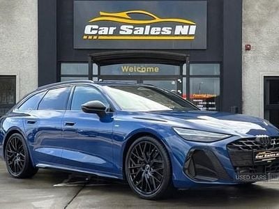 Used Audi A6 Black Edition 202 HP (148 kW) 2025 Blue Estate