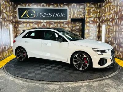 Begagnad Audi S3 Sportback Advanced 310 HK (228 kW) 2022 Vit Halvkombi